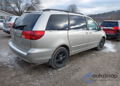2004 Toyota Sienna Xle Limited z USA, uszkodzony, nr VIN 5TDBA22CX4S024303